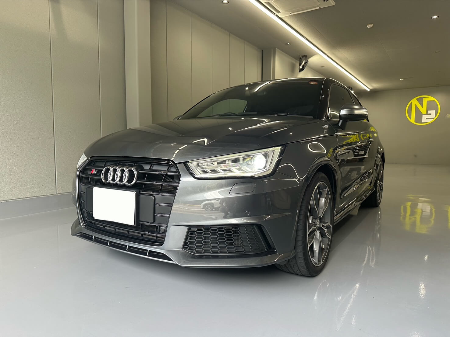 お客様が購入したアウディ S1 2.0 4WDのフロント