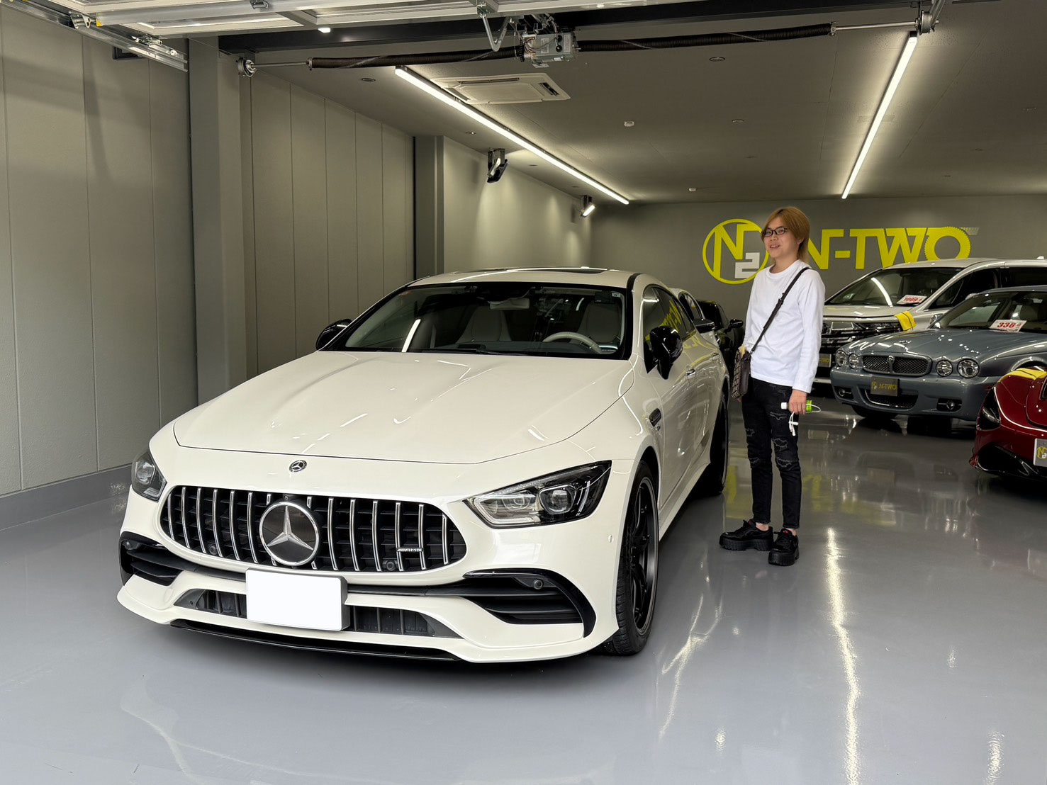 お客様がが購入したメルセデスAMG GT 4ドアクーペ 53とお客様