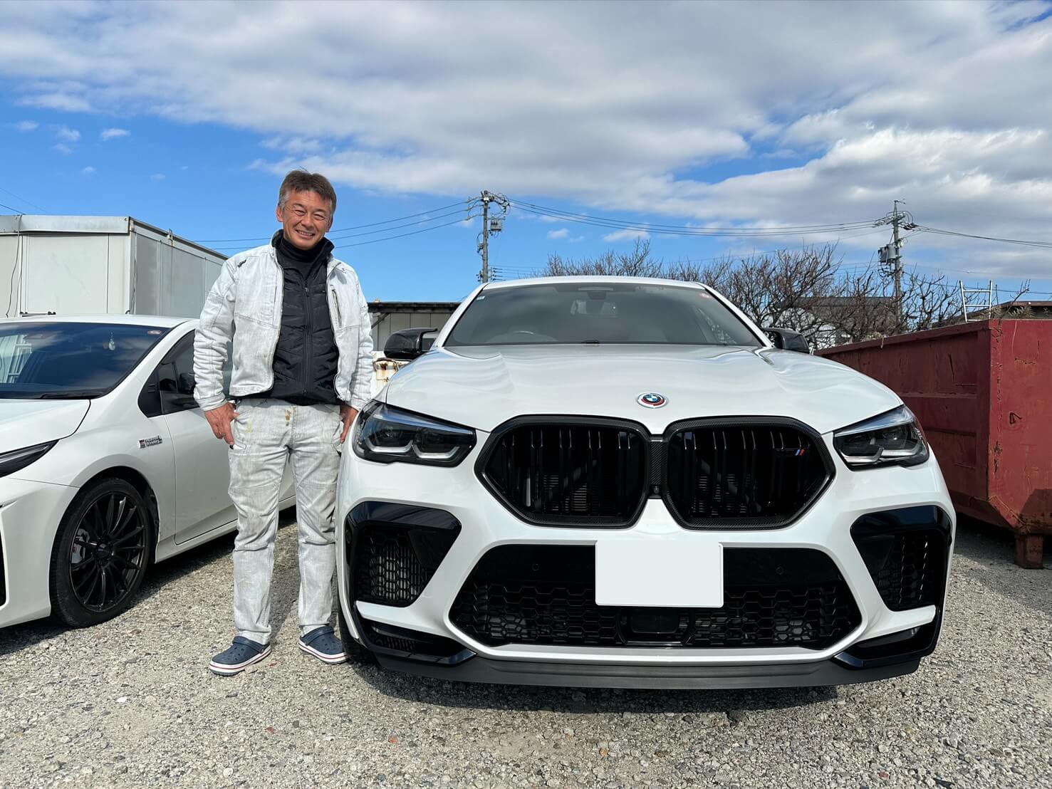 お客様が購入したBMW X6 M コンペティションとお客様